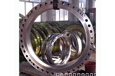 Titanium steel flange